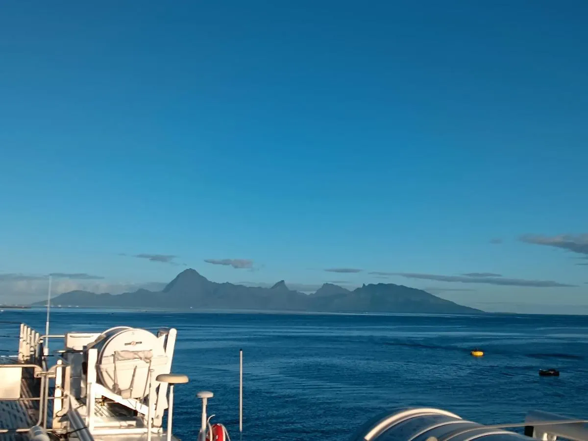 Vendégház Bungalow Piscine Moorea Francia Polinézia